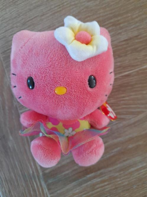Zgan Ty Beanie Babies Hello Kitty, Kinderen en Baby's, Speelgoed | Knuffels en Pluche, Zo goed als nieuw, Poes, Ophalen of Verzenden