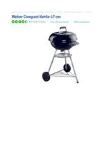 Barbecue Weber z.g.a.n., Nieuw, WEBER, Ophalen