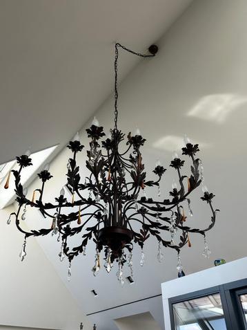 Klassieke hanglamp 130 cm diameter+100 Philips E14 SoftDeco beschikbaar voor biedingen