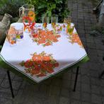sapkanen glazen vintage, Ophalen of Verzenden, Gebruikt, Campingtafel