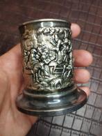 vintage etui verzilverd 90 cijfers, Ophalen of Verzenden