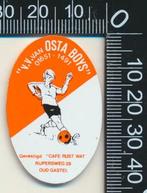 Sticker: VV Van Osta Boys - Cafe Rust Wat - Oud Gastel, Ophalen of Verzenden, Zo goed als nieuw, Sport