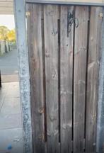 Hek met betonpaal, Tuin en Terras, Schuttingen, Ophalen, 6 meter of meer, Hout, 1 tot 2 meter