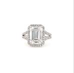 Ring - 18 kt. White gold - 3.60ct. tw. Diamond (Lab-grown) -, Sieraden, Tassen en Uiterlijk, Ringen, Ophalen, Wit, Nieuw, Met edelsteen
