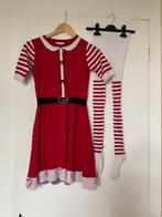 Kerstjurkje met maillot maat 152 vrijwel nieuw, Meisje, Ophalen of Verzenden, Zo goed als nieuw, Jurk of Rok