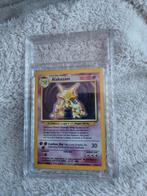 Alakazam Base Set Unlimited - Zeldzaam!, Ophalen of Verzenden, Zo goed als nieuw, Losse kaart