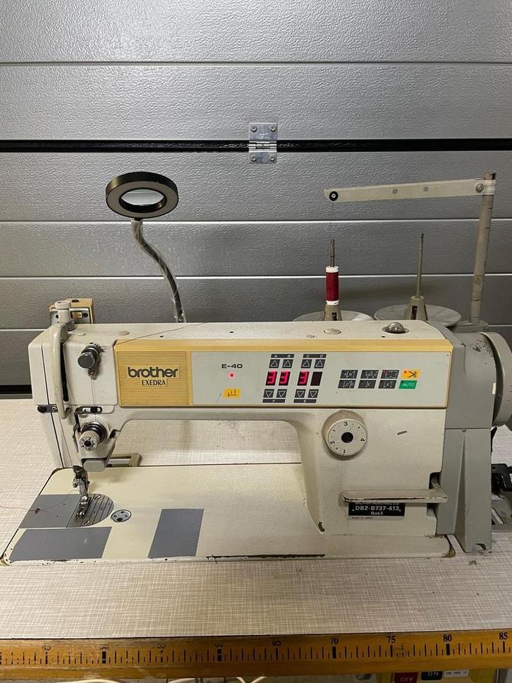 Brother Naaimachine te koop, Hobby en Vrije tijd, Naaimachines en Toebehoren, Gebruikt, Naaimachine, Brother, Industrieel, Ophalen of Verzenden