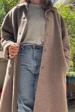 Marina Rinaldi alpaca jas 38/40 - 42- 44/46, Verzenden, Zo goed als nieuw, Maat 42/44 (L), Beige