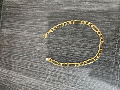 14 k gouden figaro armband 4 gram, Sieraden, Tassen en Uiterlijk, Armbanden, Nieuw, Goud, Goud, Ophalen of Verzenden