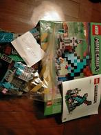 Lego Minecraft The Sword Outpost, Ophalen of Verzenden, Zo goed als nieuw, Complete set, Lego