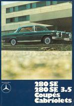 Mercedes 280 Se/ 280 SE 3,5  cabriolet coupe folder, Ophalen of Verzenden, Zo goed als nieuw, Mercedes