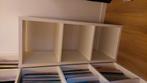 Ikea 3 vaks vakkenkast kallax stolmen, Ophalen, Minder dan 50 cm, 100 tot 150 cm, Zo goed als nieuw