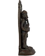 Zuid-Indiaas bronzen godenbeeldje – ca. 1920 – massief brons, Huis en Inrichting, Woonaccessoires | Boeddhabeelden, Ophalen of Verzenden