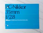 Nikon Nikkor 35mm 1:2,8 ai PC manual IGST, Ophalen of Verzenden, Gelezen, Nikon nikkor