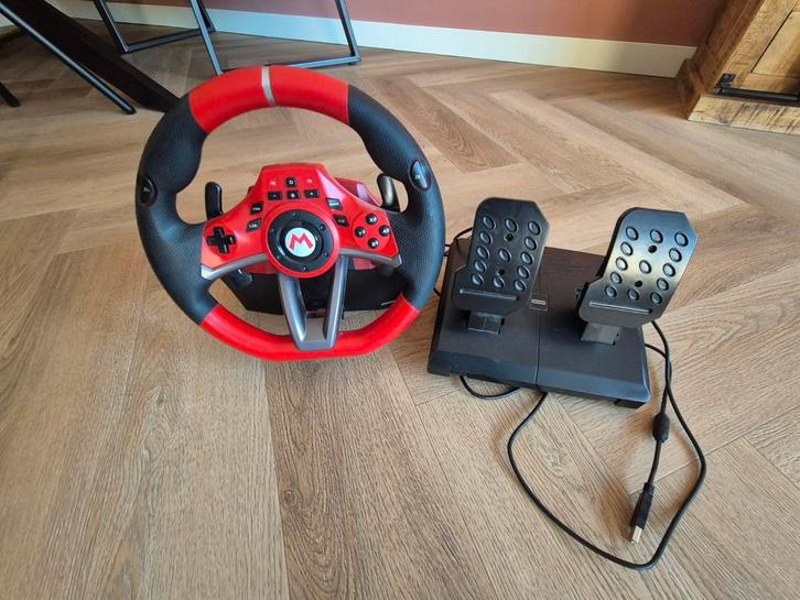 Mario Kart Racing Wheel Pro Deluxe, Spelcomputers en Games, Spelcomputers | Overige Accessoires, Ophalen