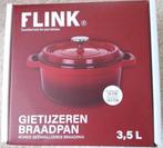 Nieuw in doos Gietijzeren braadpan Flink, Ophalen of Verzenden, Nieuw, Gietijzer, Koekenpan of Braadpan