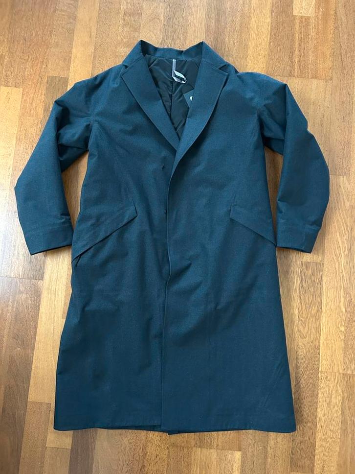 Arc’Teryx lange regenjas grijs mt L, Kleding | Dames, Jassen | Winter, Zo goed als nieuw, Maat 42/44 (L), Grijs, Ophalen of Verzenden