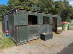 Paardenstalling, stalcontainer paarden container, Dieren en Toebehoren, Stalling en Weidegang, Stalling, 2 of 3 paarden of pony's