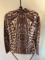 Tijger patroon shirt - carnaval, Kleding | Dames, Carnavalskleding en Feestkleding, Carnaval, Ophalen of Verzenden, Kleding, Maat 36 (S)