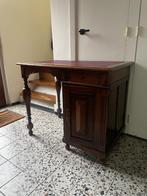 Antieke bureau petite met leren blad, Antiek en Kunst, Ophalen