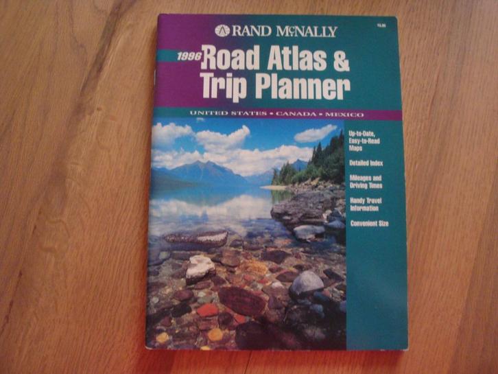 Rand McNally Road atlas & trip planner USA, Canada & Mexico, Boeken, Atlassen en Landkaarten, Zo goed als nieuw, Overige typen