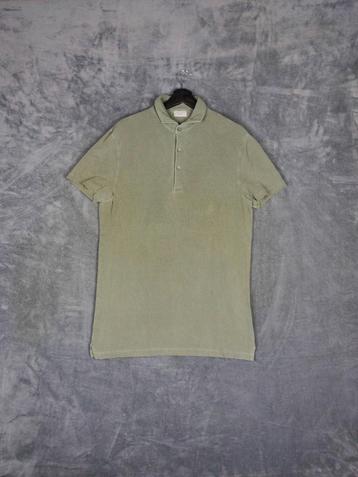 Profuomo Polo Shirt Groen Maat L Korte Mouw
 beschikbaar voor biedingen