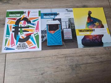 3x Theaterkrant magazine  beschikbaar voor biedingen