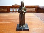 Metalen Christus met hosti, R. Scali, Ophalen of Verzenden