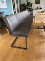 Unieke leren bank (3 meter) voor bij eettafel, Ophalen, Minder dan 75 cm, 300 cm of meer, Leer