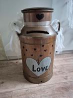 Bruiloft decoratie wit/blauw/jute, Diversen, Ophalen of Verzenden, Zo goed als nieuw