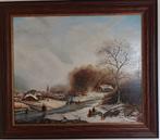 Winterlandschap, Antiek en Kunst, Kunst | Schilderijen | Klassiek, Ophalen