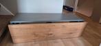 Tv audiomeubel met houtlook deur, Huis en Inrichting, Ophalen, Overige materialen, Gebruikt, 100 tot 150 cm