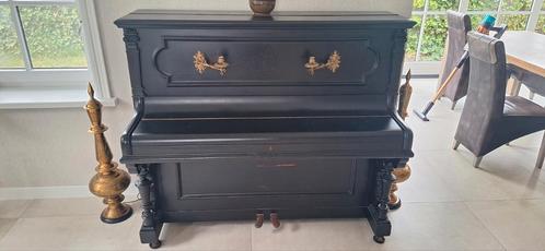 Te koop: Sponnagel piano – model Egalisator, Muziek en Instrumenten, Piano's, Gebruikt, Piano, Zwart, Ophalen of Verzenden