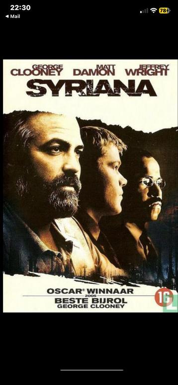 Syriana DVD - Actiethriller met George Clooney beschikbaar voor biedingen