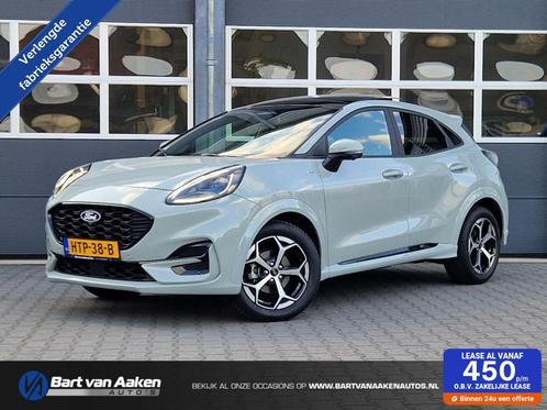 Ford Puma 1.0 Hybrid ST-Line X Aut. Panoramadak Winterpack A, Auto's, Ford, Bedrijf, Te koop, Puma, 360° camera, ABS, Achteruitrijcamera