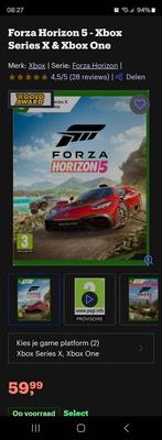 Forza horizon 5 xbox series x NIEUW, Spelcomputers en Games, Games | Xbox One, Nieuw, Ophalen