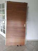 Zware Schuifdeur op stalen frame, Ophalen, Gebruikt, 80 tot 100 cm, Binnendeur