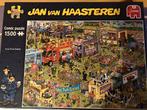 Jan van Haasteren 1500 stukjes, Hobby en Vrije tijd, Denksport en Puzzels, Ophalen, 500 t/m 1500 stukjes, Zo goed als nieuw