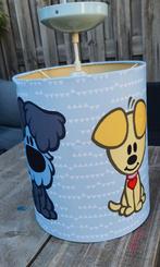 Woezel en Pip hanglamp lichtblauw, Ophalen, Zo goed als nieuw, Rond