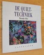 De Quilttechniek - Osler - 102998, Ophalen of Verzenden, Zo goed als nieuw, Borduren en Naaien