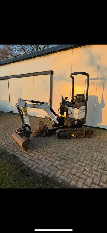 Minikraan, shovel, minigraver voor diverse klussen beschikbaar voor biedingen