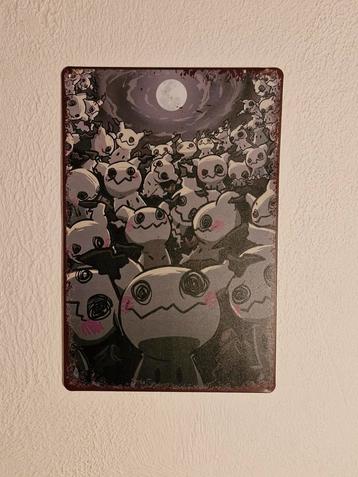 Metalen poster, Pokémon, Mimikyu beschikbaar voor biedingen