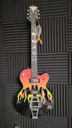 Ephiphone flamekat 1999 gitaar, Ophalen, Zo goed als nieuw