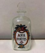 Apothekersfles “Aqua Fortis” – 1970 – 0,5 liter, Ophalen of Verzenden, Zo goed als nieuw, Overige typen