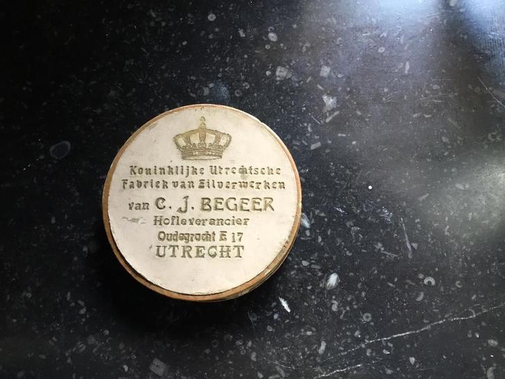 Uniek doosje van C.J Begeer, Antiek en Kunst, Antiek | Goud en Zilver, Ophalen of Verzenden