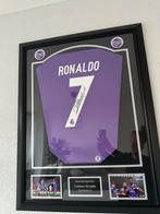 Gesigneerd shirt Cristiano Ronaldo - Real Madrid inc. Coa, Verzamelen, Sportartikelen en Voetbal, Ophalen of Verzenden, Zo goed als nieuw
