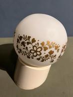 Plafondlamp jaren 60, Ophalen of Verzenden, Zo goed als nieuw, Glas