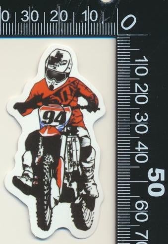 Sticker: Motorcross (3), Ophalen of Verzenden, Zo goed als nieuw, Auto of Motor