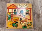 Educo schoolmateriaal houten inlegpuzzel/puzzel speeltuin, Ophalen of Verzenden, Minder dan 10 stukjes, Gebruikt