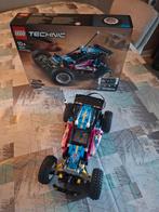 Technic lego raceauto 42124, Ophalen of Verzenden, Zo goed als nieuw, Complete set, Lego